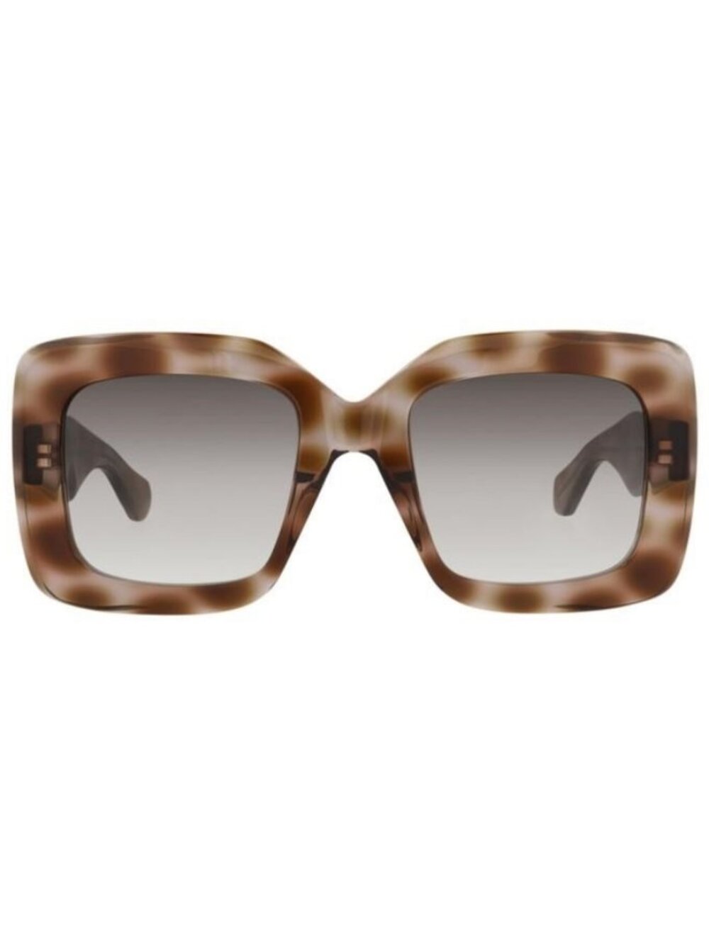 New Alaia Womens Square/Rectangle Havana Havana Grey Fashion Designer Sunglasses